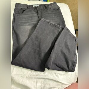 Wit & Wisdom Men's Charcoal Bootcut Jeans